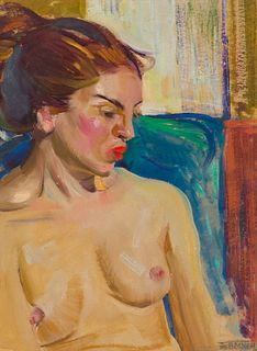 Fred William Becker Nude Study