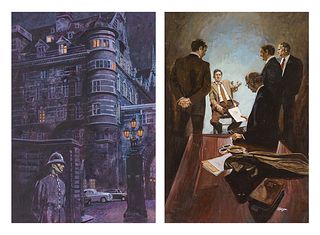 David Blossom (2) Illustrations: Great Cases of Scotland Yard