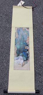 Signed Chinese Scroll Painting.
