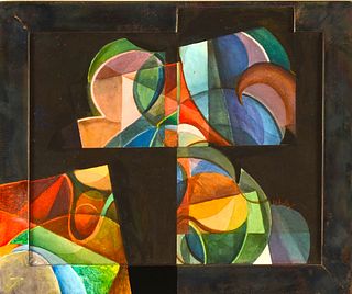 MARK WHOLEY, Composition with Steel Frame