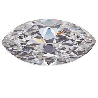 Unmounted Marquise-Cut Diamond