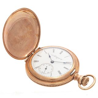 An Elgin Rose Gold-Filled Pocket Watch