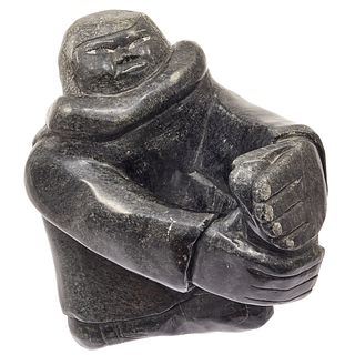 Large Inuit Stone Carving 