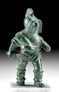 Fine Roman Bronze Murmillo Gladiator Figurine