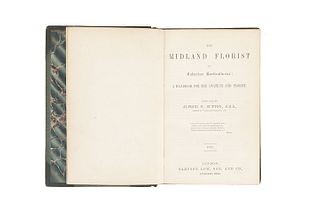 Sutton, Alfred G. The Midland Florist and Suburban Horticulturist: a Handbook for the Amateur Florist. London, 1860. 3 láminas.