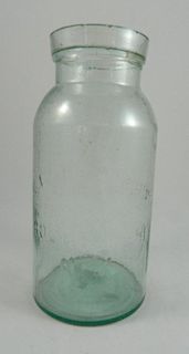 Fruit jar - C. F. Spencer's Patent Rochester NYX
