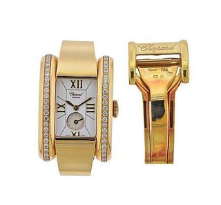 Chopard La Strada 18k Gold Diamond Watch 416914 0001