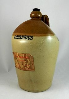 Poison - Skey, Tamworth English stoneware jug