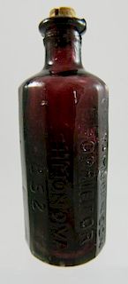 Bitter - Sample amethyst 12 sided bottle