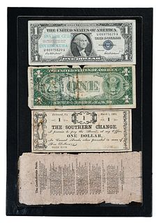 Group of Four Eclectic Banknotes