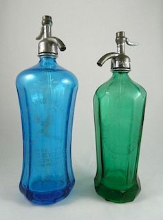 Soda - 2 Seltzer bottles