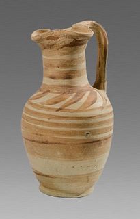 Ancient Daunian Ware Pottery Oinochoe c.4th century BC.