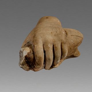 Ancient Roman Marble Hand holding a Bird c.1st-2nd cent AD. 