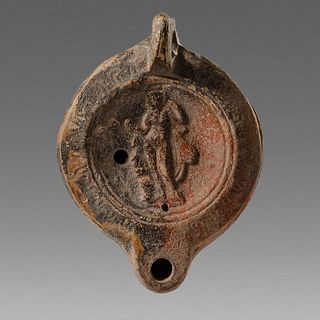 Ancient Roman Terracotta Oil Lamp with Aphrodite c.4th century AD. 