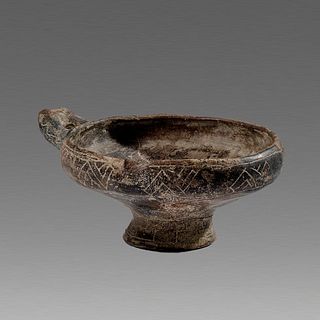 Ancient Etruscan bucchero Cup c.4th century BC.