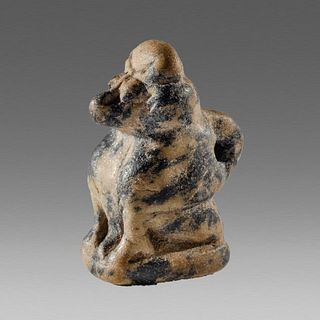 Ancient Egyptian Stone Amulet of Baboon c.664-322 BC. 