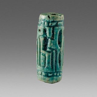 Ancient Egyptian Steatite Cylinder Seal Middle Kingdom 2040-1782 BC. 