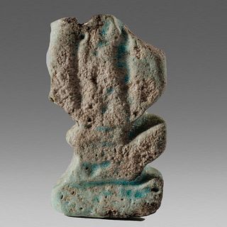 Ancient Egyptian Faience Amulet of Shu c.664-323 BC. 