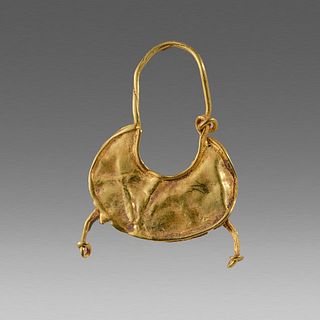 Ancient Greek Gold Earring c.4th cent BC.