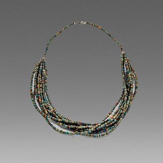 Ancient Egyptian Mummy Bead Necklace c.700-30 BC. 
