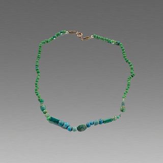 Ancient Islamic Mixed Glass Bead Necklace c.12th-15th cent AD. 