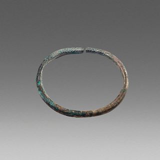 Ancient Roman Silver Bracelet c.2nd cent AD. 