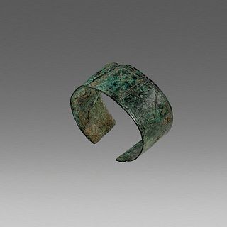 Ancient Luristan Bronze Bracelet c.800 BC. 