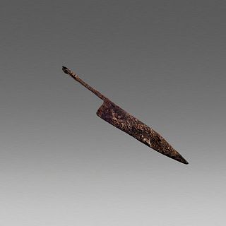 Ancient Viking Iron Scramasax Knife c.8th cent AD. 