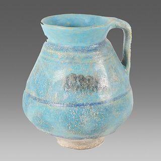 Ancient Islamic Persian Kashan Ceramic Jug c.13th century AD. 