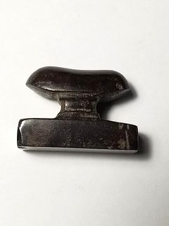 Egyptian. Hematite Amulet Late Dynastic Period. 664-332 BCE.
