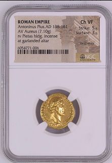 Antoninus Pius. Gold Aureus, as Caesar, AD 138. Rome