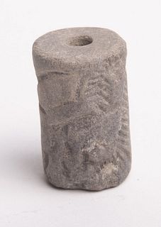 Ancient Mesopotamian Stone Cylinder Seal c.1900 BC. 