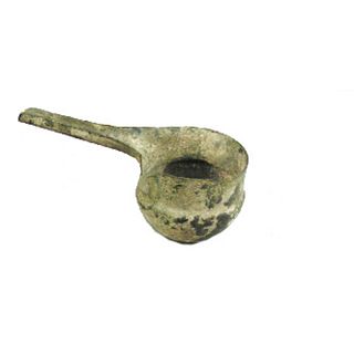 Ancient Luristan Bronze Oil Vessel c.1000 BC.