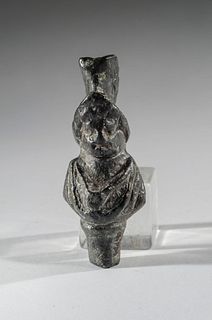 Ancient Roman Bronze Figure Of Minerva c.3rd Cent AD. 