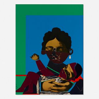 Romare Bearden, Mother and Child from Conspiracy: The Artist as Witness