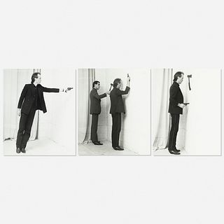 Jurgen Klauke, Formalisierung der Langeweile (triptych)