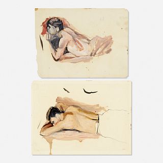 Richard Estes, Untitled (two works)