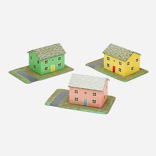 Rodney Greenblatt, Three Suburban Houses