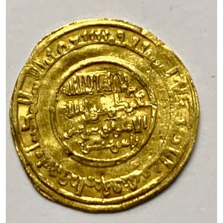 Fatimid. al-Amir, AH 495-524/ 1101-1130 AD. Gold Dinar, al-Mu`izziya al-Qahira,