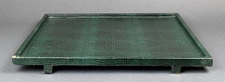 Garrison Rousseau Reptile Leather Large Tray