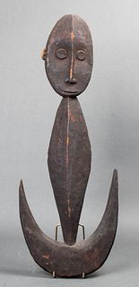 Papua New Guinea Sepik Figural Suspension Hook