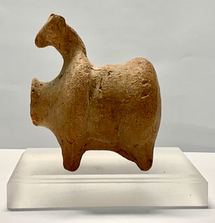 Ancient Terracotta Assyrian Animal Vessel c.600 BC. 
