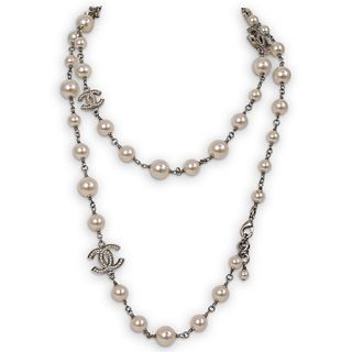 Chanel Costume Beaded Pearl Necklace