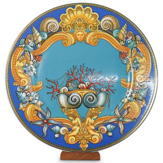 Versace Rosenthal "Le Tresors De La Mer" Porcelain Charger