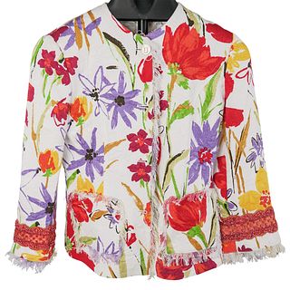 Dolce & Gabbana Vibrant Floral Jacket