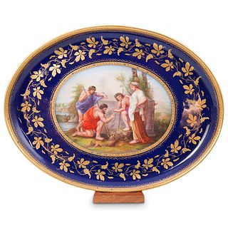 Antique Royal Vienna Signed Platter