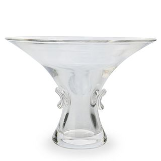 Steuben Spiral Glass Vase