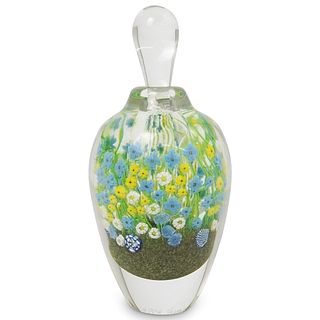 Matthew Buechner Art Glass Perfume Bottle