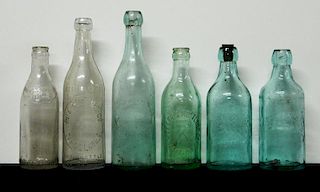 Mineral water and beer bottles - 6, Cleveland OH