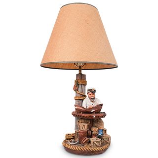 Apsit Bros of California Nautical Lamp